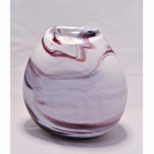 Burgundy Glass Art