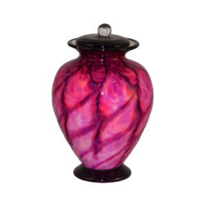 Colourful Glass Urn