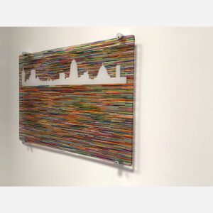 Glass Wall Sculpture Art