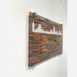 Glass Wall Sculpture Art