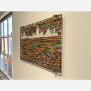 Glass Wall Sculpture Art