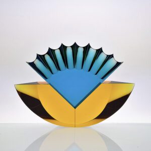 Colourful Art Glass Sculpture