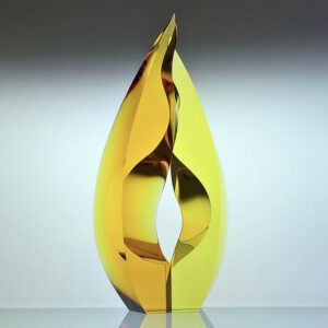 Colourful Glass Art Sculptures