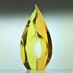 Colourful Glass Art Sculptures