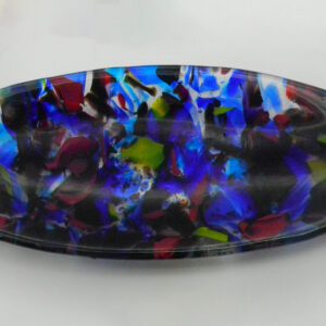 Colourful Glass Platter