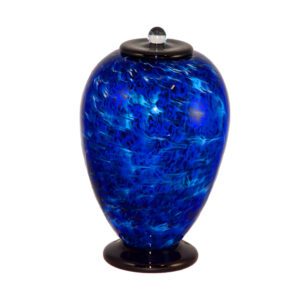 Decorative Glass Urn