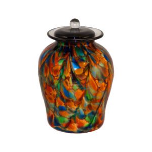 Glass Memorial Urns