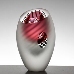 Handblown Glass Art Vases