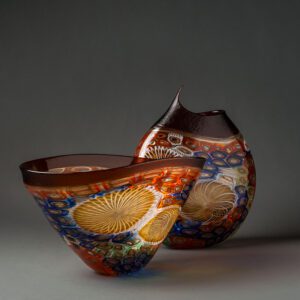 Art Glass Bowl Luca Vidal