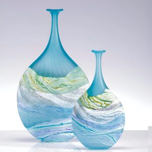 Glass Flask Bottles by Thomas Petit Glass