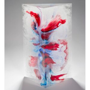 Abstract Glass Art Sculptures