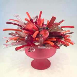 Abstract Flower Sculpture