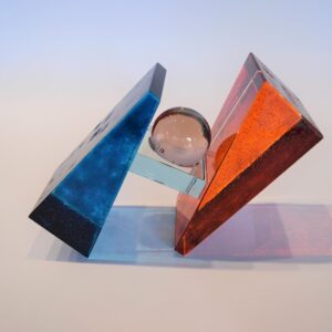 Modern Fused Glass Art