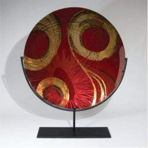 Circular Glass Art