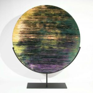 Disc Glass Art