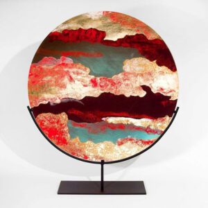 Disc Glass Art