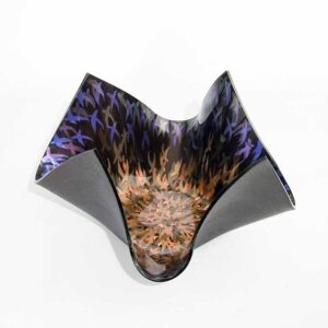 Contemporary Glass Art Bowls