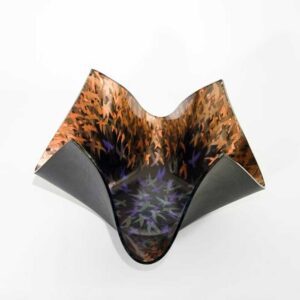 Contemporary Glass Art Bowls