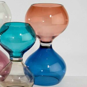 Hourglass Glass Vases