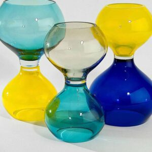 Hourglass Glass Vases