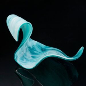 Glass Wave Sculptures