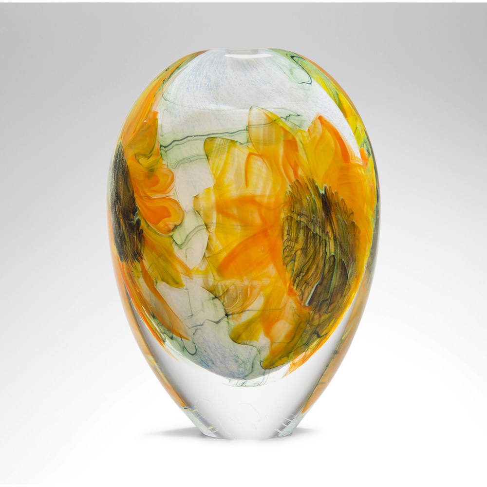 Glass Art UK | 'Sunflowers' by Peter Layton | Boha Glass