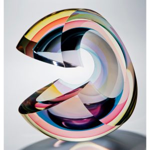 Beautiful Glass Art Sculpture by Tim Rawlinson