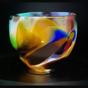 Small Glass Bowl Will Shakspeare