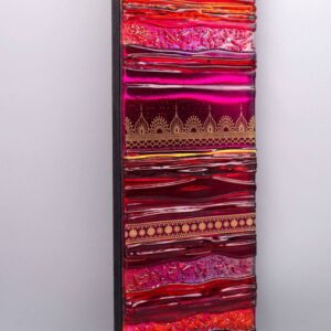 Red Glass Wall Art Stephanie Else Glass Artist