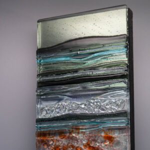 Sculpted Glass Wall Panel Stephanie Else Glass Artist