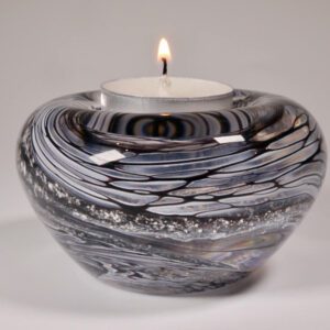 Ashes-TeaLightHolder Marbled