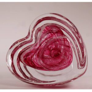 Ashes Heart Keepsakes Ruby