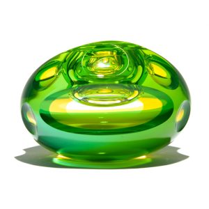 Cellular Glass Sculpture 'Life Cycle' by Steve Frey Glass