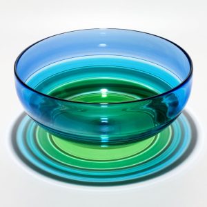 Colourful Bowls Blue Copper Lagoon Emerald Bright Green