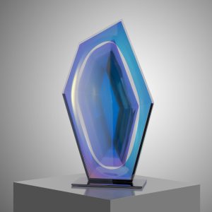 Contemporary Glass Sculpture Jroslav Prošek