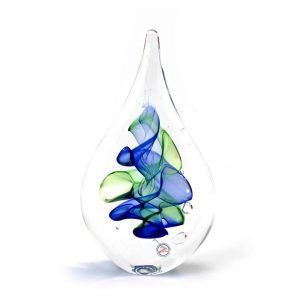 Teardrop Paperweights Loranto Glass