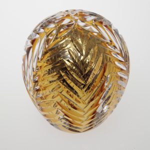 Gold Glass Ornament Bystro Design