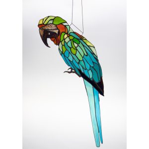 Stained Glass Parrot Laura Kriefman Glass