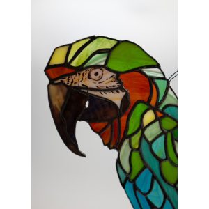 Stained Glass Parrot Laura Kriefman Glass