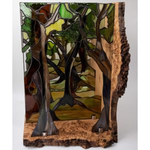 Stained Glass Trees Laura Kriefman Glass