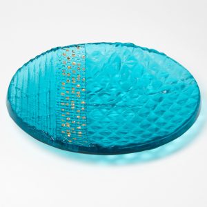 Aquamarine Bowl by Deborah Timperley