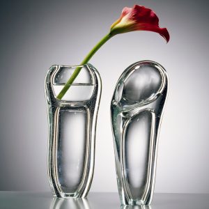 Clear Glass Objects by Jitka Skuhrava