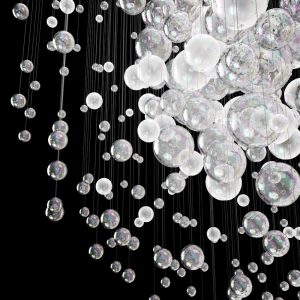 Bubble Chandelier by Jitka Skuhrava