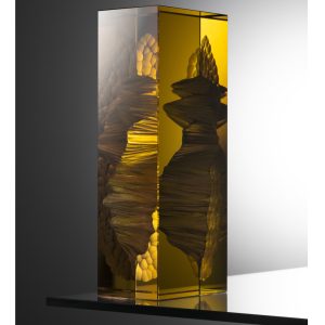 Engraved Glass Sculpture