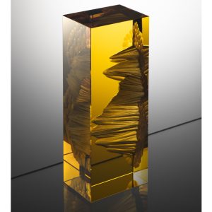 Engraved Glass Sculpture