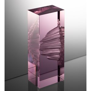 Engraved Glass Sculpture